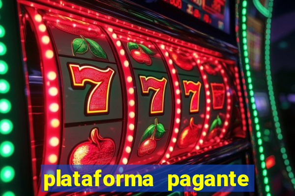 plataforma pagante fortune tiger